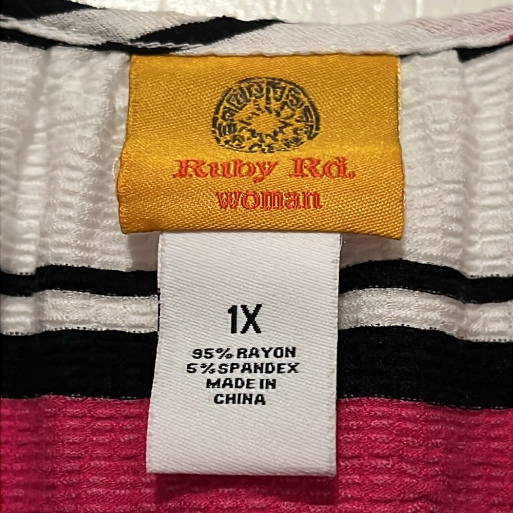 Ruby Rd. 3/4 sleeve t-shirt - Picture 6 of 8
